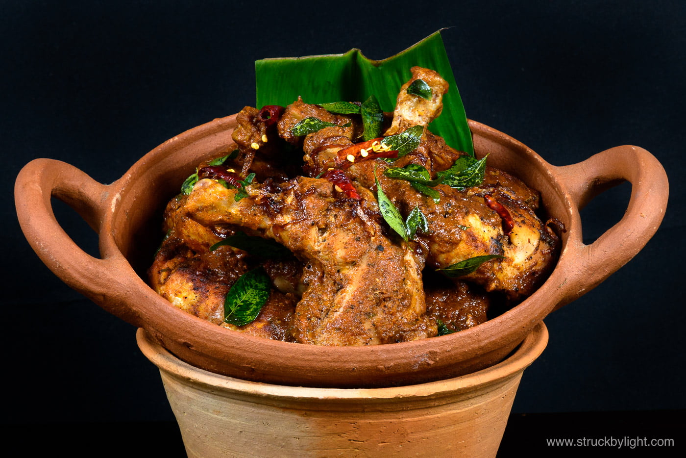 A Sri Lankan Chicken Curry - photographed by Dinil Abeygunawardane - sagepixels product photography and food photography services