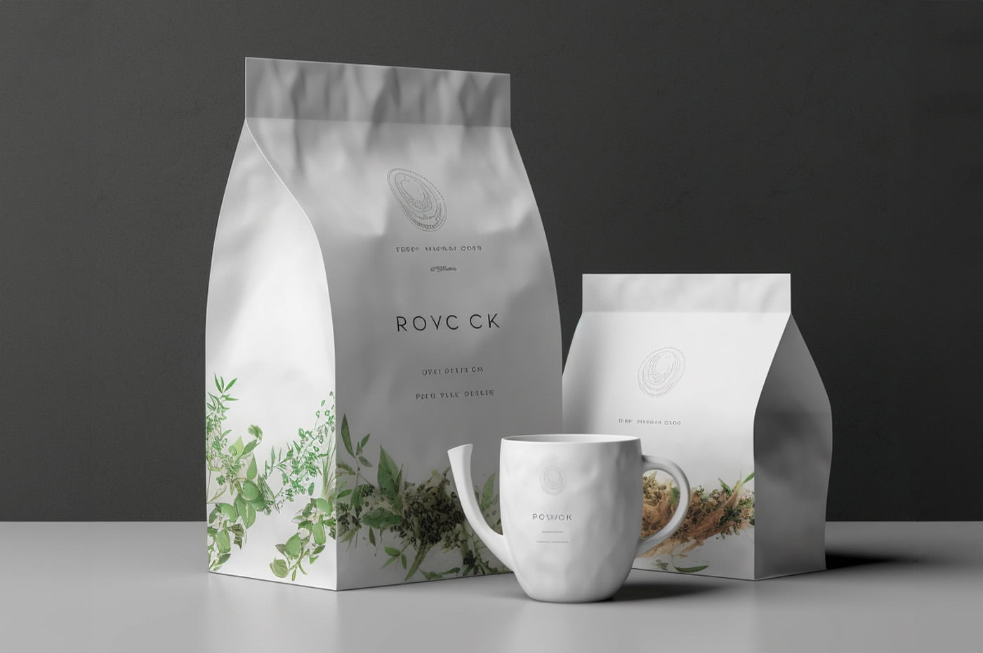 Herbal Tea Package by SagePixels Packaging Design, Melbourne – A digital and print creative service agency